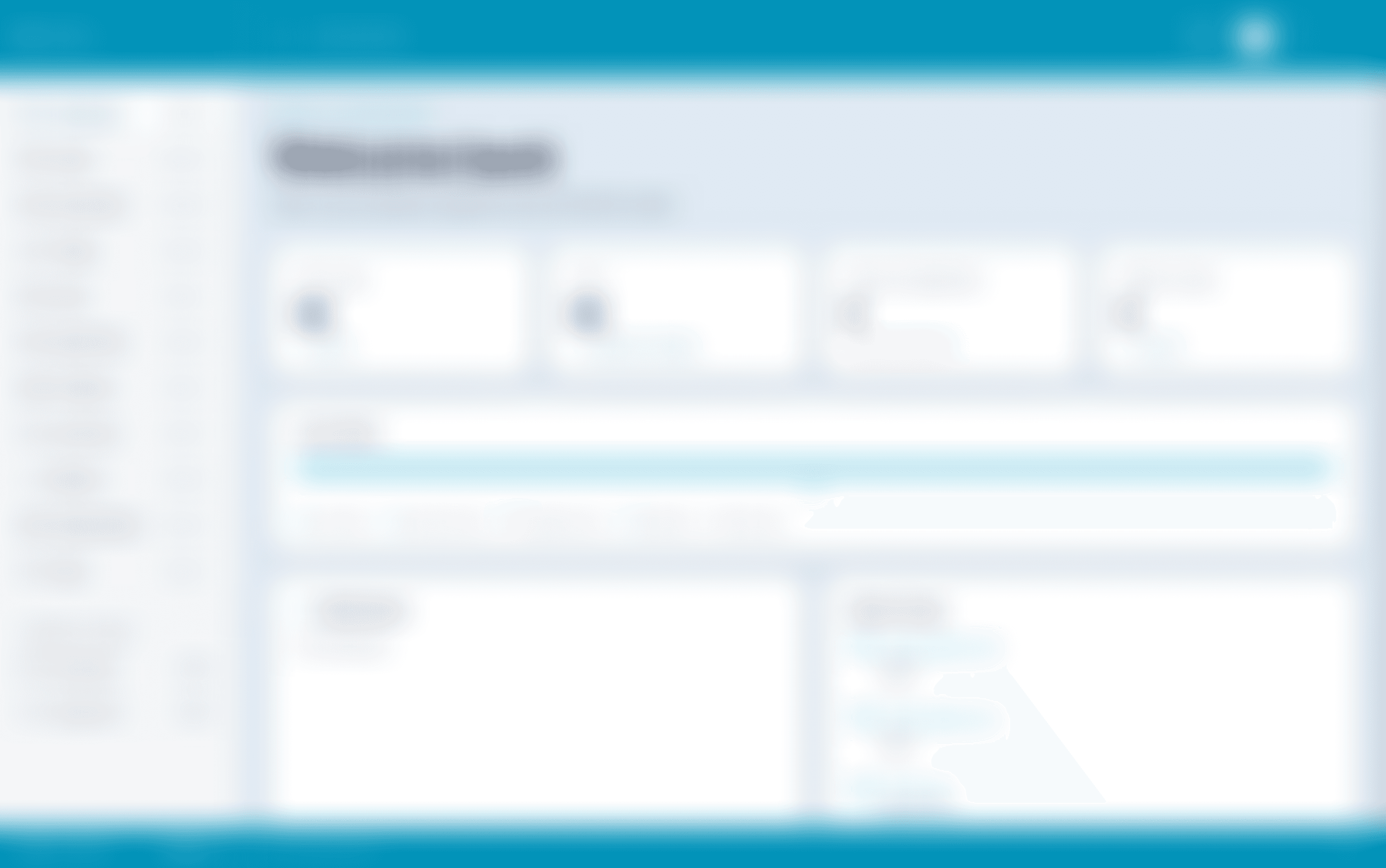 Blurred preview of Executive dashboard in light mode